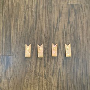 Anthropologie wire clip set of 4